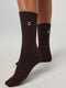 Z SOCKSזוג גרביים בגוון חום.לוגו Z בגוון לבן.מידה: ONE SIZE