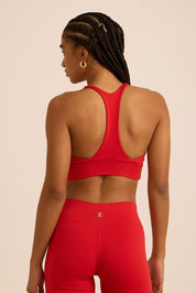 טופ מפתח עמוק בגוון אדום