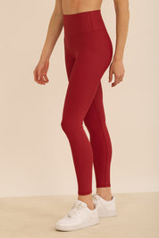 טייץ מבד 4 כיוונים בגוון בורדו