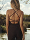 FABRIC: 4 WAY STRETCH FABRIC.גופייה מבד 4 כיוונים המתקדם, אשר מאופיין באלסטיות ניכרת לאורך כל ארבעת הצירים הראשיים, הבגד עוקב בצורה מושלמת אחר תנועות הגוף ומבטיח חופש פעולה מירבי.גזרה קלאסית, מעט ארוכה.הגופייה בשילוב שכבה פנימית מבד מרושת.הגופייה בשילוב של ריפוד נשלף. רצועות בגב אשר יוצרות X.לוגו Z בגב הפריט.גוון חום.