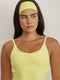 HAIRBANDסרט לשיער ברוחב 6 ס״מ.בשילוב של סיליקון פנימי (מונע החלקה).גוון צהוב.לוגו פנימי Z.הסרט מבד FOUR WAY STRETCH.