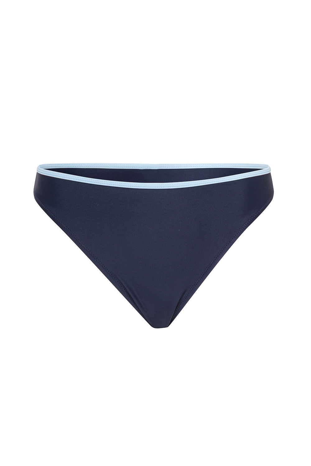 Swim-Club by Sapir Avisror's Touchתחתון בגד ים די גבוה.שילוב של פס צבע אחד בחגורת התחתון.לוגו טביעת אצבע בגב הפריט.הוראות כביסה - יש לכבס בכביסה ידנית בלבד.גוון כחול נייבי בשילוב תכלת.כל חלק נמכר בנפרד.לתשומת לבך - אין להסיר את מדבקת ההייגינה, במידה ותוסר לא ניתן יהיה לבצע החלפות/החזרות. 