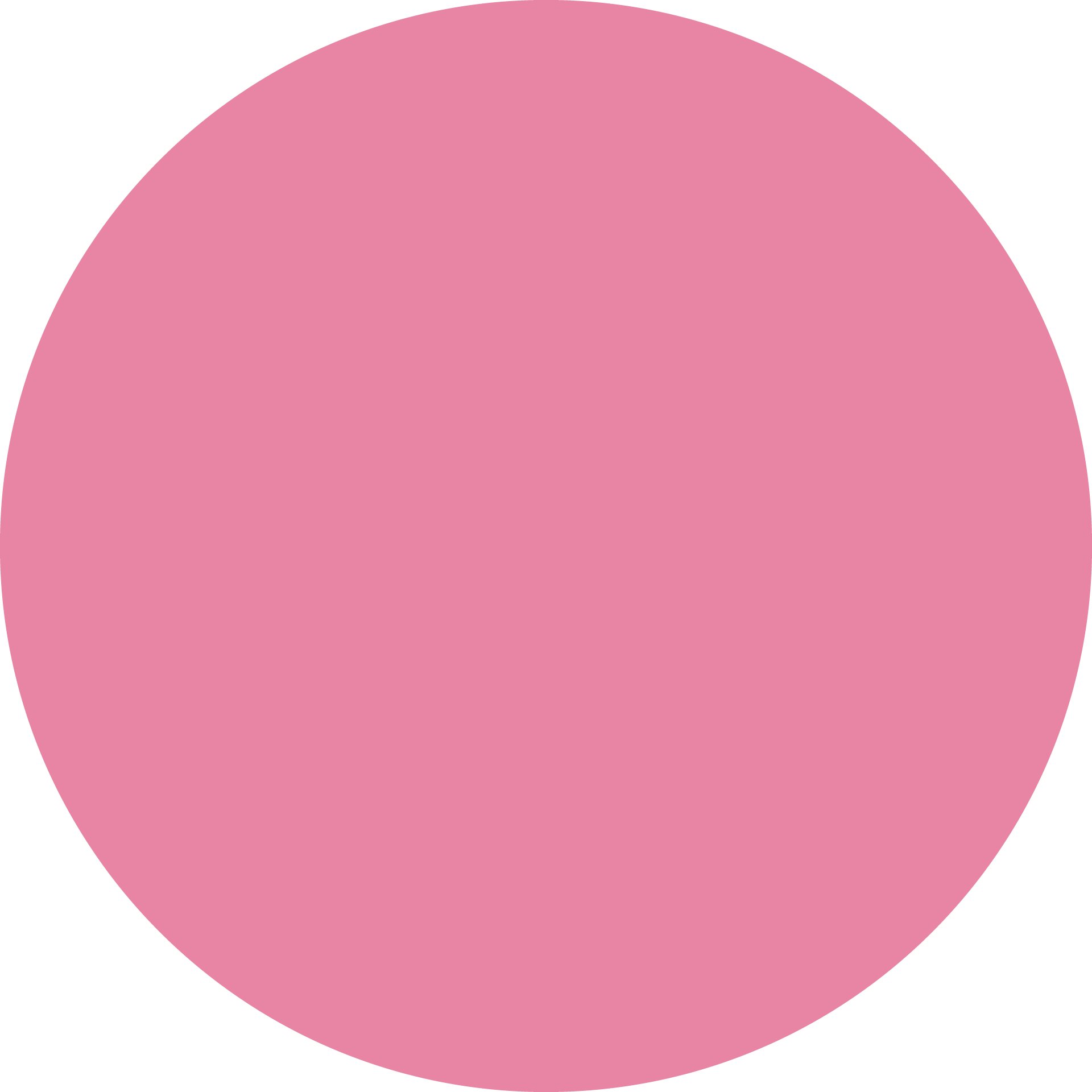 עיגול צבע HOT PINK