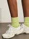 Z SOCKSזוג גרביים בגוון מנטה.לוגו Z.מידה: ONE SIZE