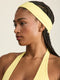 HAIRBAND - CLOUD+סרט לשיער ברוחב 6 ס״מ.בשילוב של סיליקון פנימי (מונע החלקה).לוגו פנימי Z.גוון צהוב.הסרט מבד CLOUD+.