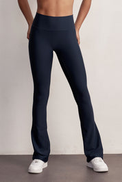 טייץ מדגם פדלפון מתרחב בגוון כחול נייבי, גזרה גבוהה, לוגו z בגב הפריט