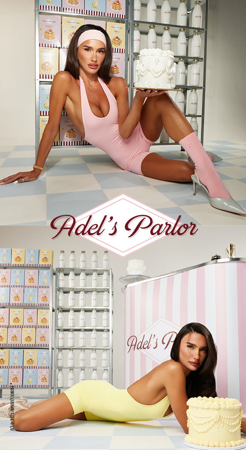 ADEL'S PARLOR - לחיצה על הכפתור תעביר לדף הקולקציה בעיצובה של אדל בספלוב